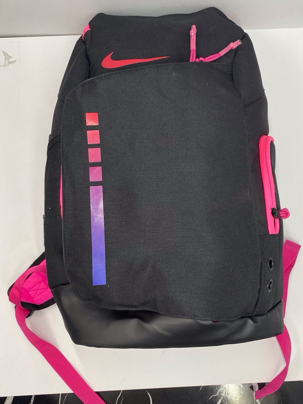 Nike Basketball Backpack Air Cushion Backpack（Pink back）